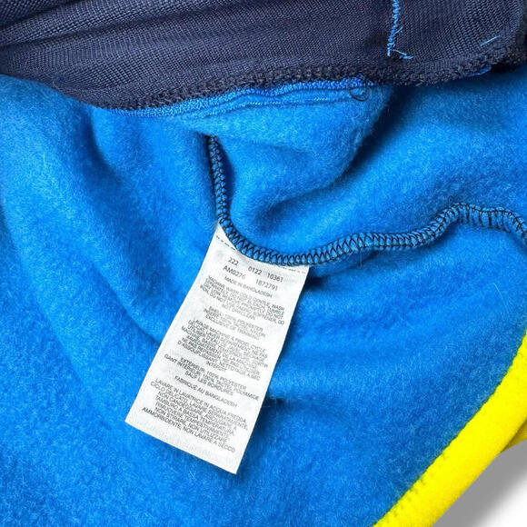 COLUMBIA Back Bowl Full Zip Fleece Jacket Mens 2XL Blue Yellow Vintage Style $95 - Picture 7 of 10